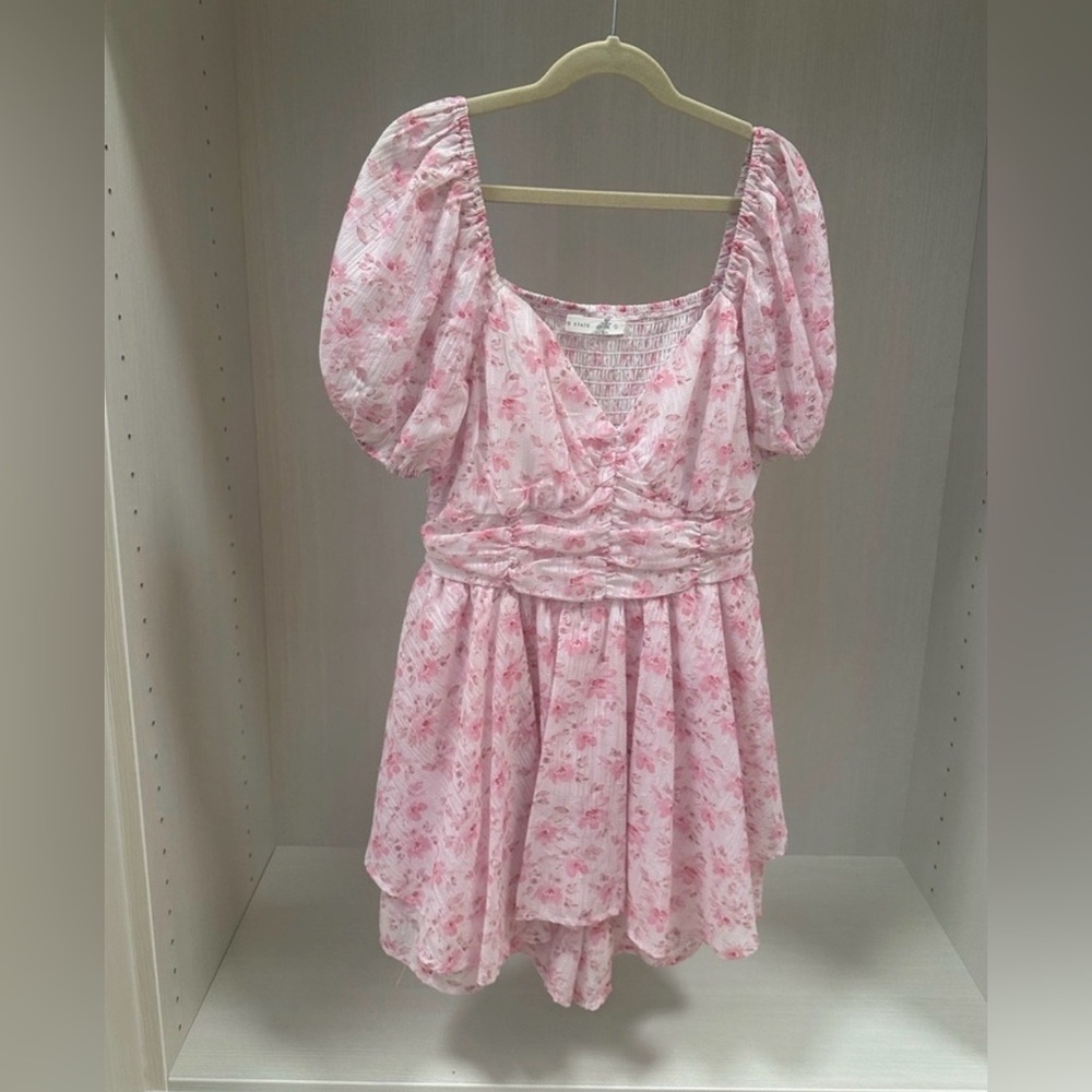 Altar’d State Floral Mini Romper